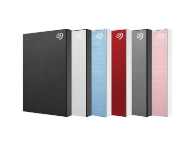 Seagate One Touch STKY2000400 - Hard drive - 2 TB - external (portable) - USB 3.0 - black - with Seagate Rescue Data Recovery