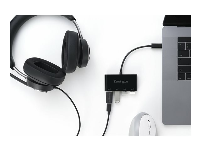 Kensington CH1200 - hub - USB-C, 10Gbps, 4-Port Hub - 4 ports