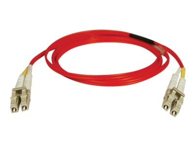 Eaton Tripp Lite Series Duplex Multimode 62.5/125 Fiber Patch Cable (LC/LC) - Red, 15M (50 ft.) - patch cable - 15 m - red
