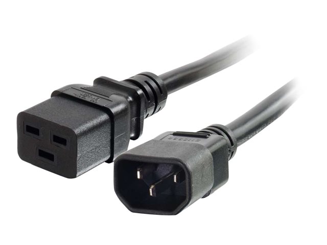 C2G 14 AWG 250 Volt Power Cord - power cable - IEC 60320 C19 to IEC 60320 C14 - 1.83 m