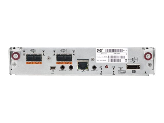 HPE Modular Smart Array 2040 SAS Controller - storage controller (RAID) - SAS 6Gb/s - SAS 6Gb/s, SAS 12Gb/s
