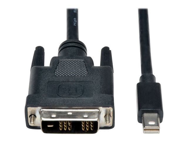 Eaton Tripp Lite Series Mini DisplayPort 1.2 to DVI Adapter Cable (M/M), 1080p, 6 ft. (1.8 m) - display cable - 1.83 m