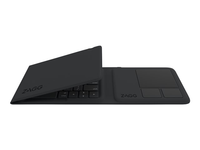 ZAGG Universal Tri Folding 2019 - keyboard - with touchpad - English - black