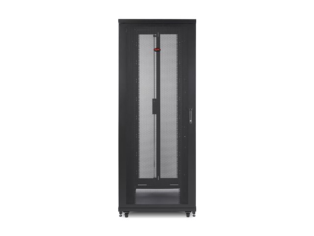 NetShelter SV 42U 800mm Wide x 1200mm Deep Enclosure with Sides Black. Size (WxDxH: 80 cm x 120 cm x 205.7 cm) May require special handling and delivery can take up to 3 days due to the size. Check with sales.