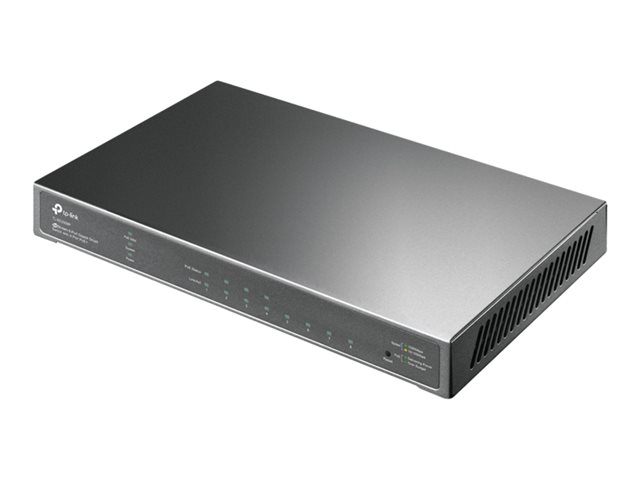 TP-Link JetStream TL-SG2008P V3 - Switch - smart - 4 x 10/100/1000 + 4 x 10/100/1000 (PoE+) - desktop, wall-mountable - PoE+ (62 W)