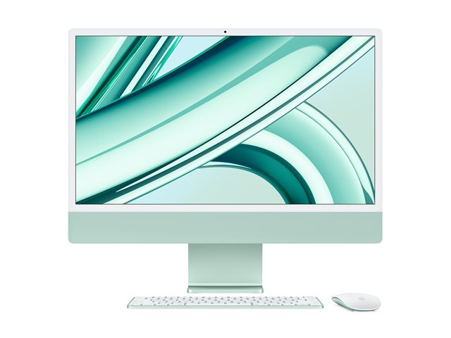Apple iMac with 4.5K Retina display - all-in-one M3 - 8 GB - SSD 256 GB - LED 24" - UK