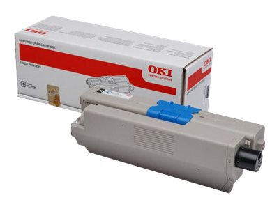 OKI - Black - original - toner cartridge - for OKI MC562dn, MC562dnw, MC562w, C511dn