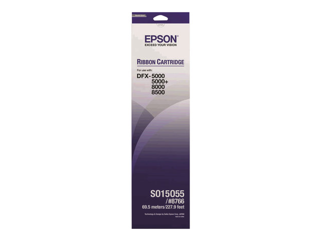 Epson SIDM Black Ribbon Cartridge for DFX-5000/+/8000/8500 (C13S015055)