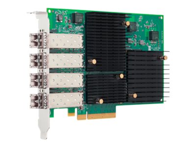 HPE StoreFabric SN1100E 16 Gb Quad port - host bus adapter - PCIe 3.0 x8 - 16Gb Fibre Channel x 4