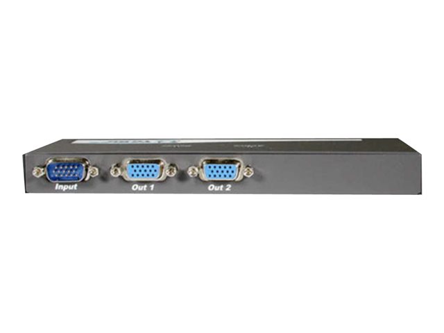 C2G 2-Port UXGA Monitor Splitter/Extender (Male Input) - video splitter - 2 ports