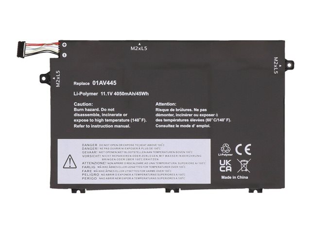 2-Power Main Battery Pack - laptop battery - 11.1 V - Li-pol - 4050 mAh - 45 Wh