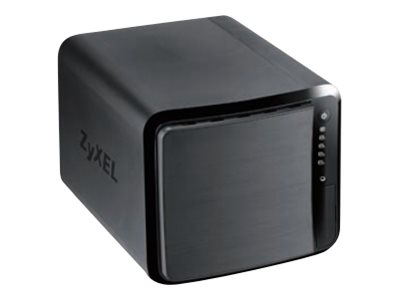 Zyxel NAS542 - Personal cloud storage device - 4 bays - SATA 3Gb/s - RAID RAID 0, 1, 5, 6, 10, JBOD, 5 hot spare - RAM 1 GB - Gigabit Ethernet - iSCSI support
