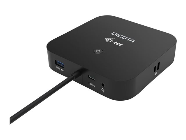 DICOTA i-tec - docking station - USB-C - HDMI, DP - 1GbE