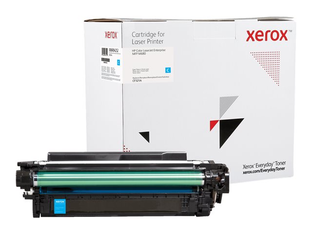 Everyday - Cyan - compatible - toner cartridge (alternative for: HP CF321A) - for HP Color LaserJet Enterprise MFP M680, LaserJet Enterprise Flow MFP M680