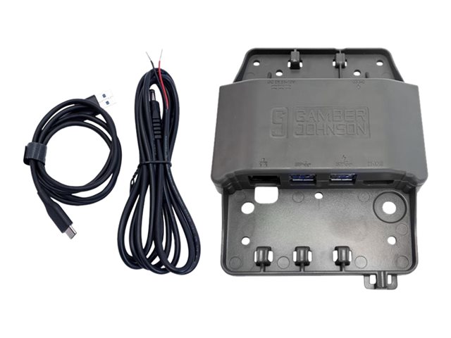 Gamber-Johnson Rugged USB Hub - docking station - USB-C - HDMI - 1GbE