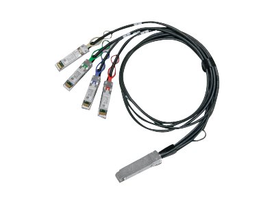 NVIDIA LinkX 100GBase direct attach splitter - 1 m