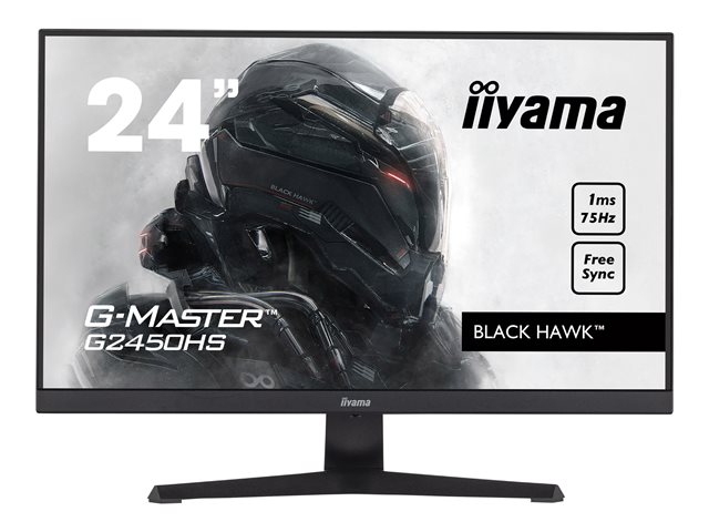 iiyama G-MASTER Black Hawk G2450HS-B1 - LED monitor - Full HD (1080p) - 24"
