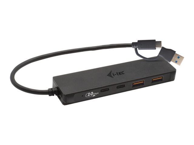 i-Tec - hub - 4 ports