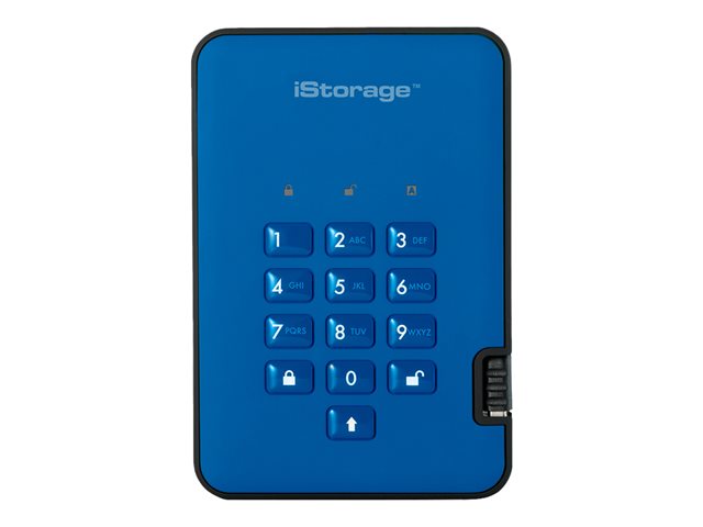 iStorage diskAshur² - solid state drive - 2 TB - USB 3.1 - TAA Compliant