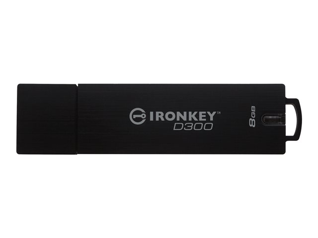 IronKey D300 - USB flash drive - 8 GB - TAA Compliant