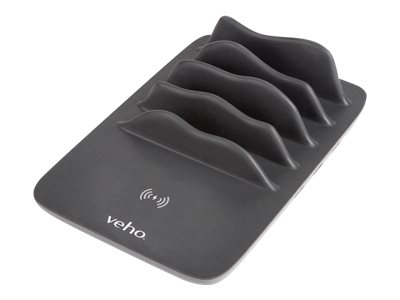 Veho TA-7 Charging Hub wireless charging stand / power adapter - USB - 40 Watt