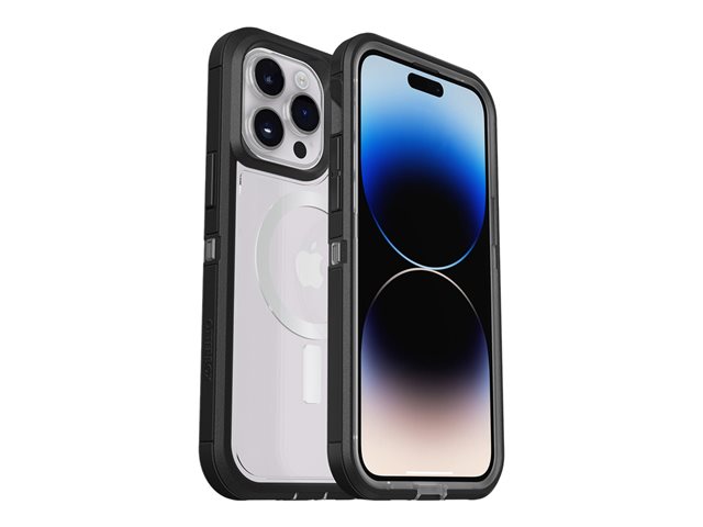 OtterBox Defender XT Apple iPhone 14 Pro Max Black Crystal - clear/black