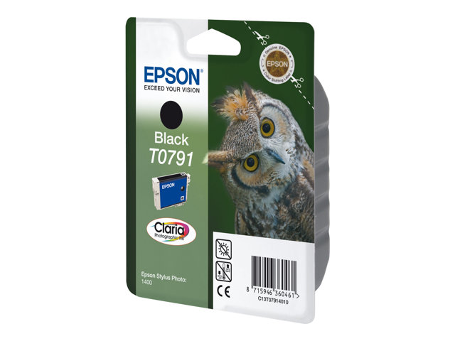 Epson T0791 - black - original - ink cartridge