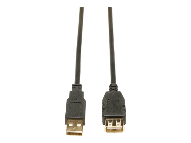 Eaton Tripp Lite Series 10ft USB 2.0 Hi-Speed Extension Cable Shielded A Male / Female 10' - USB cable - USB to USB - 3 m