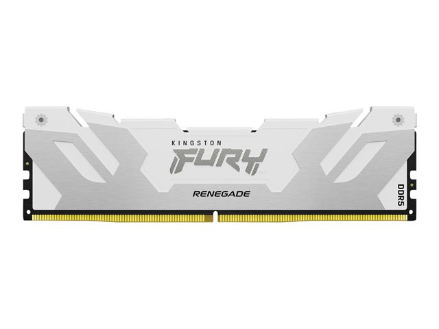 Kingston FURY Renegade - DDR5 - module - 16 GB - DIMM 288-pin - 7200 MT/s / PC5-57600 - CL38 - 1.45 V - on-die ECC - white