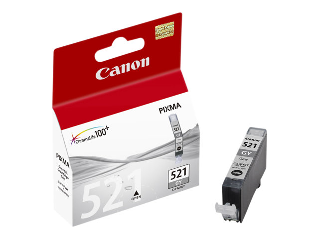 Canon CLI-521GY - grey - original - ink tank