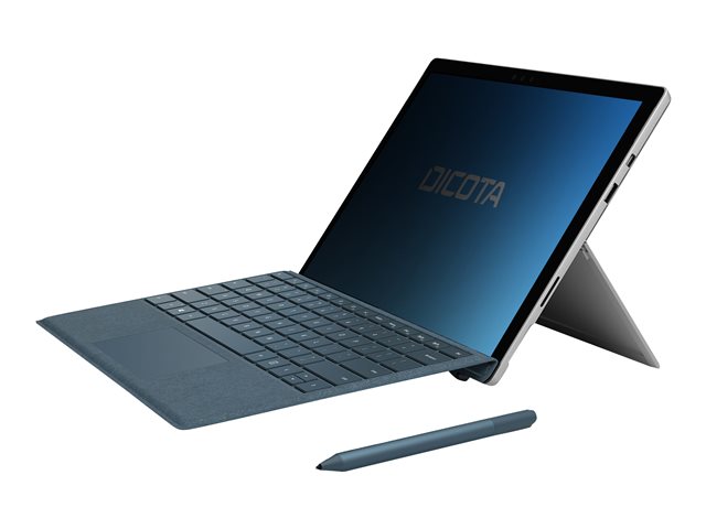DICOTA Secret - Notebook privacy filter - 4-way - adhesive - transparent - for Microsoft Surface Pro (Mid 2017)