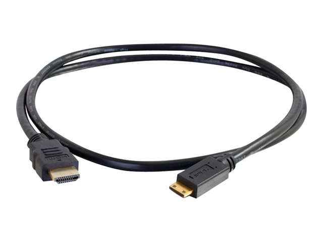 C2G Value Series 1.5m High Speed HDMI to HDMI Mini Cable with Ethernet - 4K - UltraHD - HDMI cable with Ethernet - 1.5 m