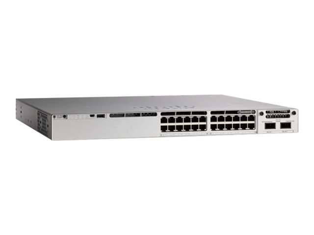 Cisco Catalyst 9300 - Network Advantage - switch - L3 - Managed - 24 x 10/100/1000 (PoE+) - rack-mountable - PoE+ (445 W)