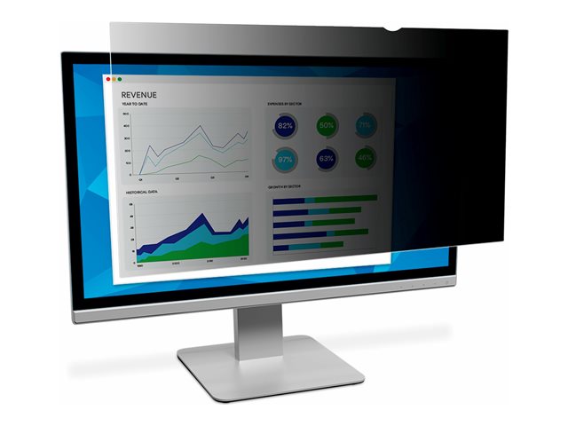 3M PF19.0W 19.0" Widescreen (16:10) Desktop Monitor Privacy Filter Frameless 98044054124