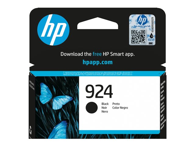 HP 924 - Black - original - ink cartridge