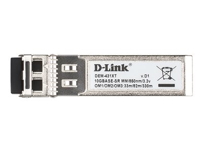 D-Link DEM 431XT - SFP+ transceiver module - 10GbE