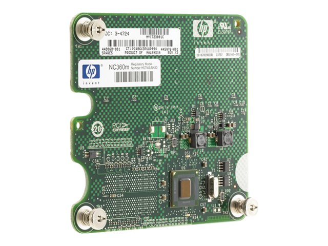 HPE NC360m - network adapter - PCIe x4 - Gigabit Ethernet x 2