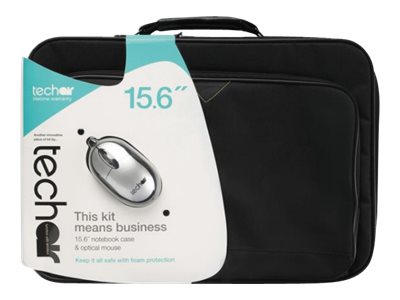 techair - Notebook accessories bundle - 14" - 15.6" - black