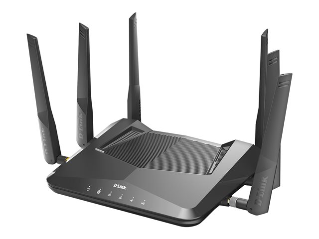 D-Link EXO AX DIR-X5460 - Wireless router 4-port switch - 1GbE - Wi-Fi 6 - Dual Band