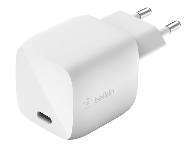 Belkin BoostCharge power adapter - 24 pin USB-C - 30 Watt