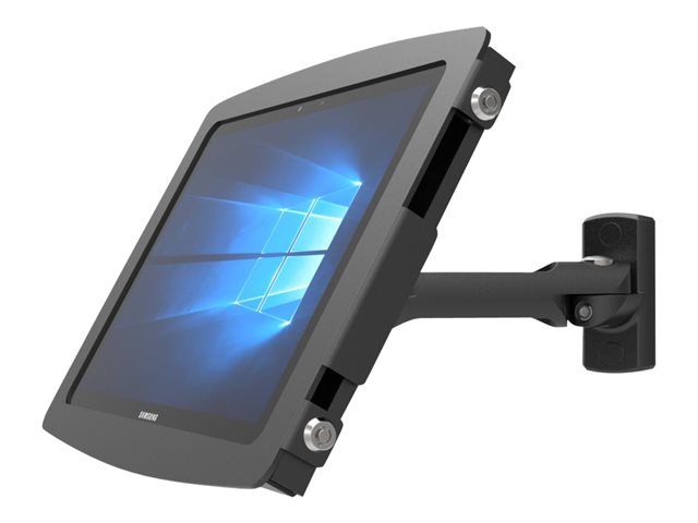 Compulocks Space Swing Tablet Arm Surface Pro 7 / Galaxy TabPro S - Enclosure - for tablet - lockable - high-grade aluminium - black - wall-mountable, counter top - for Microsoft Surface Pro (Mid 2017), Pro 3, Pro 4, Pro 6, Pro 7, Samsung Galaxy TabPro S