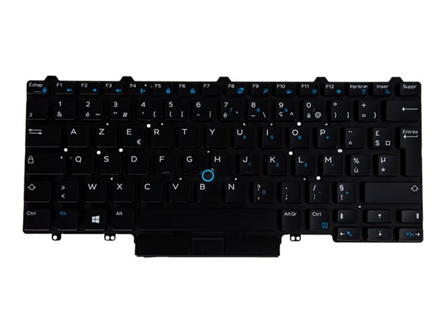 N/B KBD LAT 7400 / 5400 / 5401 FRENCH 82 KEYS BACKLIT SP