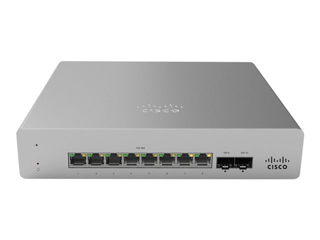 Cisco Meraki Cloud Managed MS120-8 - switch - 8 ports - Managed