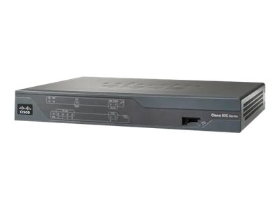 Cisco 888 G.SHDSL Router with CUBE - - router - - DSL modem 4-port switch - WAN ports: 2 - Wi-Fi - refurbished