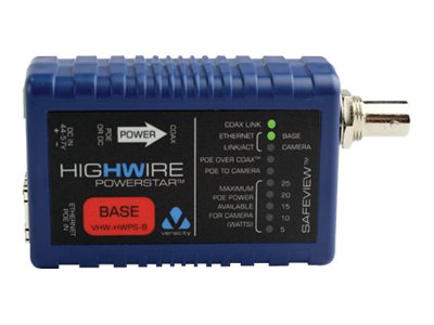 Veracity HIGHWIRE Powerstar Base Unit - network extender - 10Mb LAN, 100Mb LAN