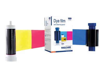 Ultra Electronics Magicard - 1 - yellow, cyan, magenta, black with overlay - print ribbon