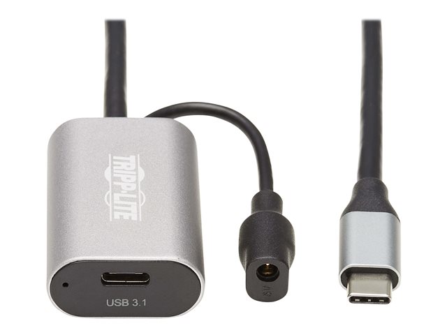 Eaton Tripp Lite Series USB C Active Extension Cable USB C to USB C USB 3.1 Gen 1 M/F 5M - USB extension cable - 24 pin USB-C to 24 pin USB-C - 5 m