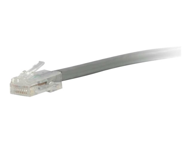 C2G Cat5e Non-Booted Unshielded (UTP) Network Patch Cable - patch cable - 10 m - grey