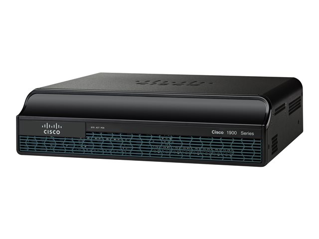 Cisco 1941 HSEC bundle (no ISM VPN module) - router - desktop, rack-mountable