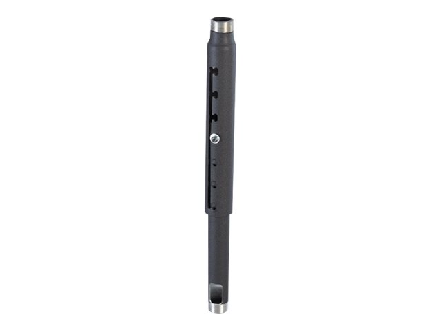 Chief 12-18" Adjustable Extension Column - For Projector - Black mounting component - for projector - black - TAA Compliant